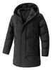 Men's Longline Hooded Puffer Jacket – Winter-Ready Polyester Fill Coat (XL-7XL, Windproof, High-Temperature Shaped, Multiple Pockets)_voghion.com