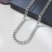Basic Versatile Hip-Hop Cuban Titanium Steel Necklace Niche Style Punk Cool Trend Non-Fading Sweater Chain_voghion.com