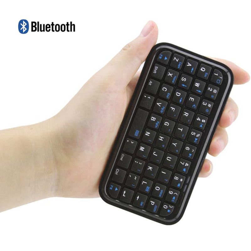 Bluetooth 3.0 Keyboard Rechargeable Mini Slim Travel Size Wireless Keypad Small Portable 49 Keys Keyboard for Tablets Smartphone_voghion.com