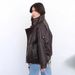 Double-Collar PU Shearling Jacket (Oversized Silhouette + Tribal Edge)_voghion.com