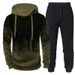 Herbst Winter Trend Trainingsanzüge Männer Camouflage Hoodie + Hose 2 Stück Set Sport Tragen 3d Tinte Jogging Anzüge_voghion.com