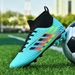 Nuove scarpe da calcio per uomo e adulto, taglia grande, AG, lunghe, TF, con chiodi rotti, in erba artificiale_voghion.com