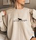 New Heartbeat Horse Heart Fun Print Sweatshirt Pattern Round Neck Fashion Long Sleeve Top_voghion.com