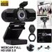 1080P HD Web Camera With Universal Clips Fits Laptops Desktops LCD Monitors Webcam Full HD Microphone_voghion.com