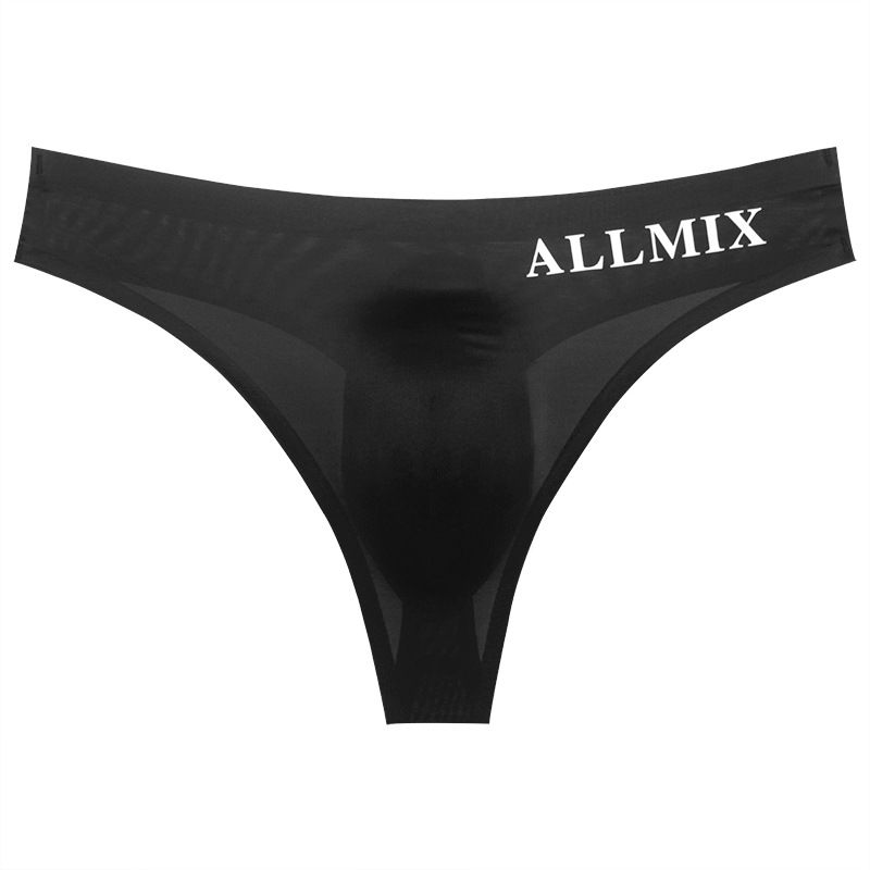 Tapón anal de seda helada transparente, fino y sin costuras, con espalda en T, para hombre, con hilo, para evitar resbalones._voghion.com