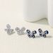 Orecchini da donna in argento S925 con zirconi blu a forma di farfalla, semplici e alla moda, piccoli e freschi, con temperamento a forma di foresta._voghion.com