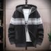 Herren-Sweatjacke mit Kapuze und Reißverschluss und Fleecefutter – lässiger, warmer Pullover für den Winter, weich und bequem, Übergrößen erhältlich_voghion.com