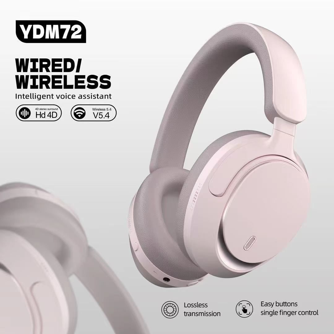 Neues am Kopf befestigtes Bluetooth-Headset, hochwertige Klangqualität auf Goldniveau, Rauschunterdrückung, lange Akkulaufzeit, Handy-Computer-Pass_voghion.com