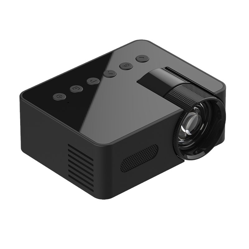 Home HD Video Mini-Projektor für den Außenbereich, kabellose Bildschirmbildfunktion, kompatibel mit wiederaufladbarem USB-Projektions-Miniprojektor_voghion.com