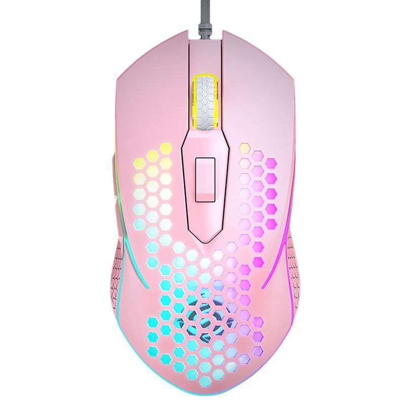 Xinweiqing X8 Wired Luminous DPI Adjustable 6 Buttons USB Optical Gaming Mouse for Computer_voghion.com