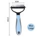 CDDMPET Stainless Steel Dog Brush By PawParty Store_voghion.com