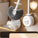 ACZT Long Handle Toilet Brush Set - Wall Mountable | Modern Bathroom Tool_voghion.com