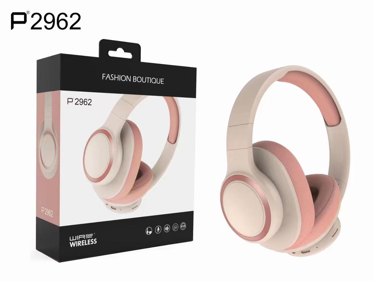 p2962 Zestaw słuchawkowy Bluetooth Zestaw słuchawkowy bezprzewodowy Zestaw słuchawkowy do muzyki Karta wtykowa Tryb prywatny Stereo_voghion.com