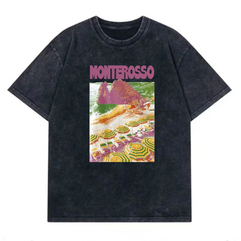Magliette da donna in puro cotone con stampa a bottoni, alla moda, a maniche corte, girocollo, comode e sintetiche_voghion.com
