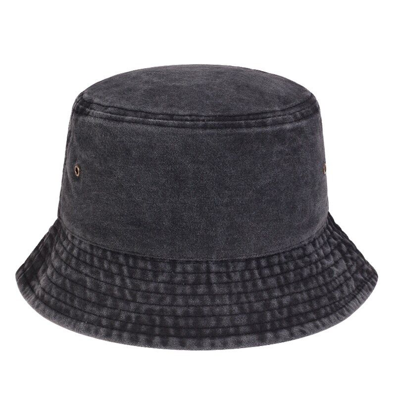 Vendita calda unisex tinta unita personalità cappelli a secchiello berretti da pescatore berretto casual da esterno cappello per protezione solare_voghion.com