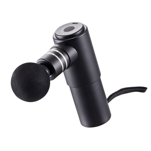 VEVOR Massage Gun Deep Tissue, Percussion Mini Muscle Massage Gun For Athletes - With 4 Speed Levels & 4 Massage Heads, 12V 2500mAh Batteries, H_voghion.com