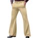 Men's Clothing Youth Formal Business Solid Color Elastic Slim Fit Flared Suit Pants_voghion.com