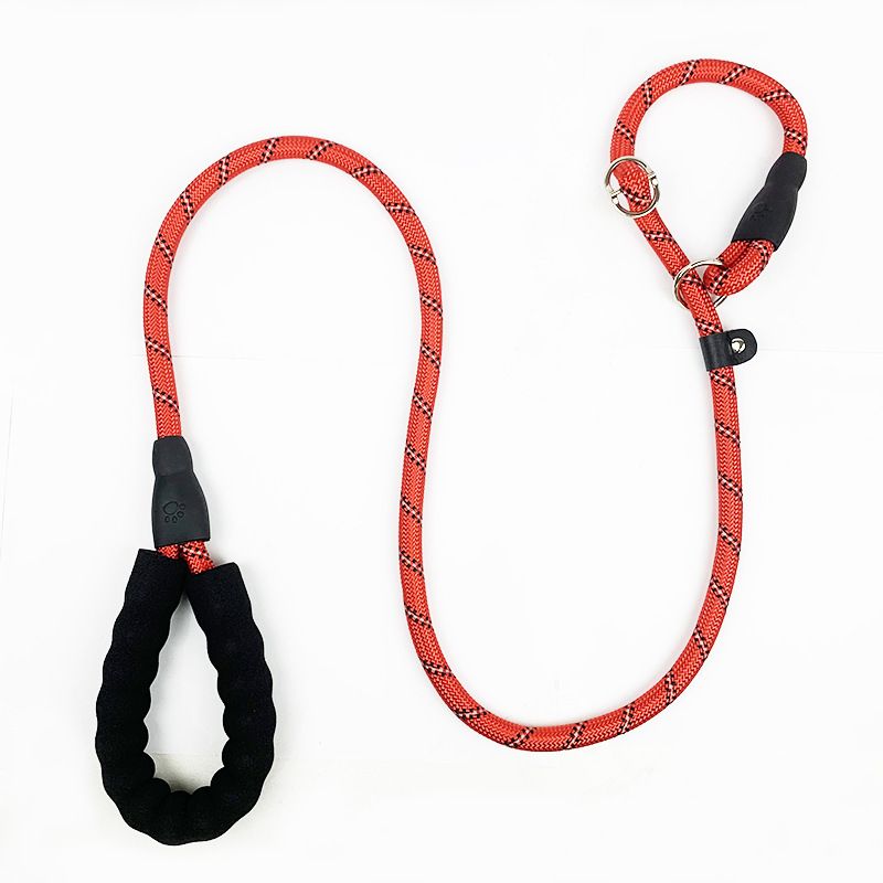 P Pet Leash Golden Retriever Labrador Explosion-Proof Traction Belt Chain Rope Large Dog_voghion.com