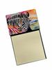 NEW Zebra Sticky Note Holder Refillable Dispenser Self-Sticky Note Pads, Memo Pads Blank Desk Accessories_voghion.com