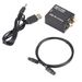 Convertitore audio digitale-analogico Supporta Bluetooth Fibra ottica Toslink Segnale coassiale a RCA R/L Decoder audio SPDIF DAC_voghion.com