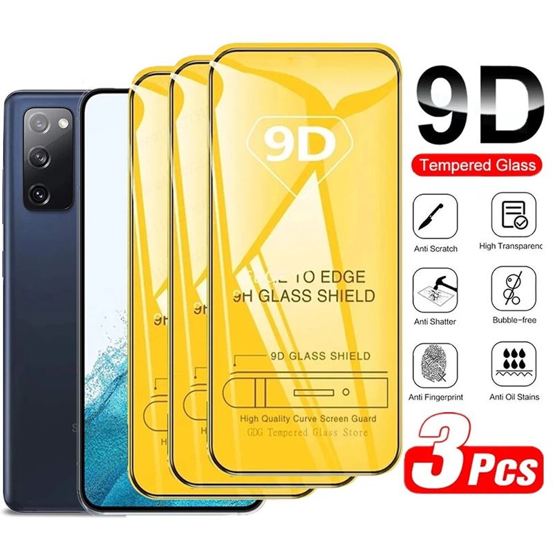 Displayschutzfolien aus gehärtetem Glas für Samsung S23 S22 S21 Plus S20 FE Note 10 Lite 20 S10e S8 M52 M51 M32 M31 M21_voghion.com
