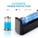18650 3.7v Li-ion Battery Charger Portable Single Slot Battery Smart Charger AC 110-220V With LED EU/US 18650 Cell Charger_voghion.com