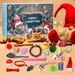 Cat Advent Calendar Christmas Countdown – 24-Day Holiday Surprise Box With Mini Cat Toys & Festive Treats, Purr-fect Gift For Cat Lovers_voghion.com