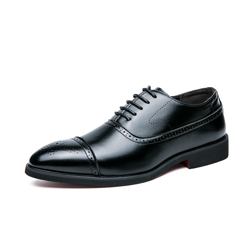 Spring Men's Large Size 48 New Fashion Leather Shoes Business Casual Slip-On Youth Loafers_voghion.com
