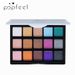 Eye Shadow POPFEEL 15 Color Eyeshadow Palette Multi Color Eyeshadow Palette Earth Color Pearlescent Matte Eyeshadow Palette EP15_voghion.com