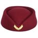 Hot Sale Stewardess Hat Flight Attendant Air Hostess Cosplay Costume Live-streaming Stage-performance Building Property_voghion.com