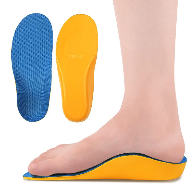 Suitable For All Seasons Chi's Flatfoot Inner And Outer Eight Characters XO Type Legs, Supportive Shock Absorption Arch Full Insoles For_voghion.com