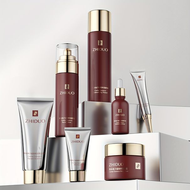 Set per la cura della pelle da 9 pezzi, kit idratante e per la cura della pelle, detergente viso completo, tonico, lozione, essenza, crema per il viso,_voghion.com