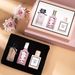 Perfume Gift Box With Three Perfume, Eau De Toilette, Suitable For Business And Office, For Dating And Birthday Gift, For Daily Use, 25ml_voghion.com