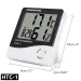 LCD Digital Temperatur Feuchtigkeit Meter HTC-1 HTC-2 Home Indoor Outdoor Hygrometer Thermometer Wetter Station Mit Uhr_voghion.com