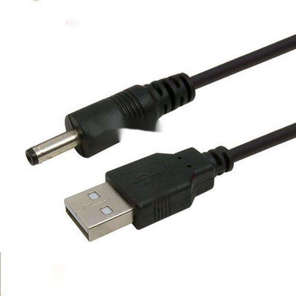 Lyömätön Laatu DC3.5mm USB-Lataukseen 5V Virtajohto Sovitinkaapeli Pituus Noin 0.6 M_voghion.com