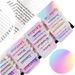 Window-Shaped Alphabet Index Stickers - Waterproof & Durable Book Labels For Organizing - Assorted Colors & Designs_voghion.com