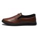Men's New Casual Business High-End Leather Shoes For Middle-Aged Men Authentic Classic Slip-On_voghion.com
