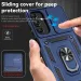Slide Camera Lens Military Grade Armor Phone Case For Samsung Galaxy A16 A06 A15 A25 A35 A55 5G S24FE Holder Ring Stand Cover_voghion.com