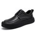 Genuine 2024 spring new high-end brown leather men's business British breathable commuting casual shoes_voghion.com