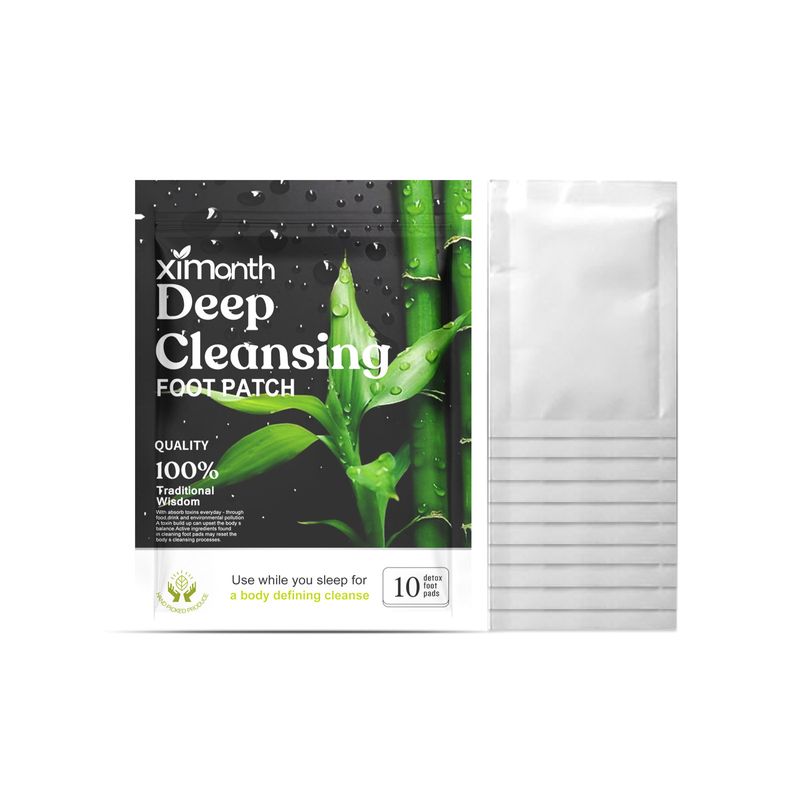 Ginger Deep Cleansing Foot Patch for Moisturizing Foot Care, Relieve Stress, Relax Body and Mind, Clean Body_voghion.com