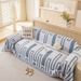 Bohemian Stripe Chenille Sofa Cover – Full Coverage Slip-Resistant Protector For Sectional Couches (180x130cm To 180x460cm, 6 Colors)_voghion.com