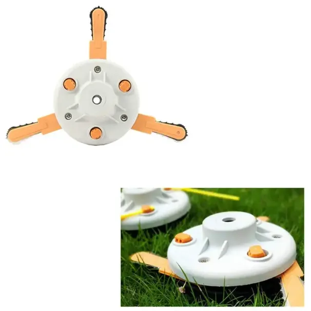 1ks Hlava sekačky na seno sekačka na dvojí použití Čepel Nylonový sklízeč plevele Čepel vyžínače Hlavy vyžínače Křovinořez na trávu Příslušenství zahradní sekačky_voghion.com