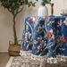 Nappe de luxe en polyester – Imprimé floral vintage, résistante à la chaleur, rectangulaire et ronde, pour salle à manger, cuisine et table basse_voghion.com