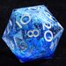 9 Polyhedral Sets Of DD Dice Frozen Fracture For Dungeons Dragons RPG_voghion.com