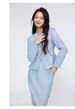 Himmelblauer Setrock für Damen, Frühling, Sommer, professionelle Kleidung, Host-Anzug, elegante High-End-Arbeitskleidung_voghion.com