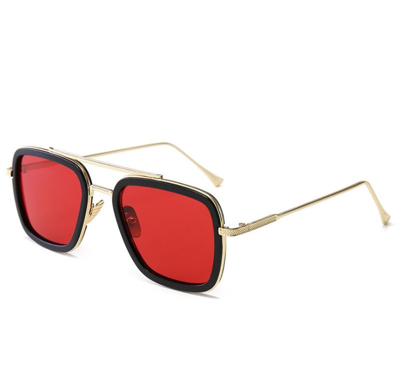 Unisex Sunglasses Men's Trend Glasses Fashion Square Frame Sunglasses_voghion.com