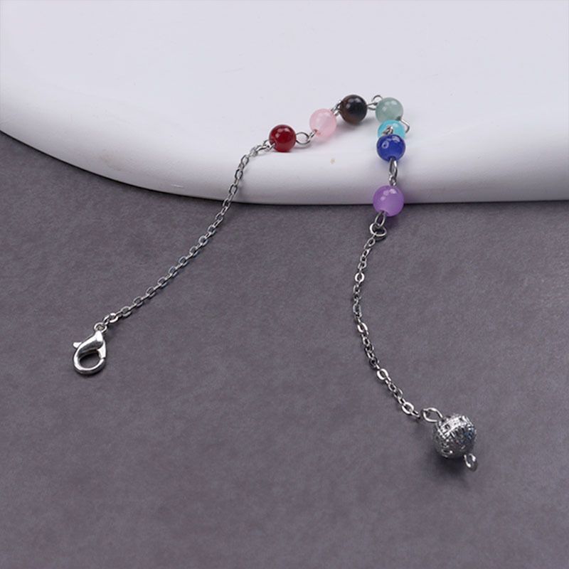 Natural Amethyst Hexagonal Pendant Necklace - Healing Crystal Energy Stone For Yoga & Meditation_voghion.com