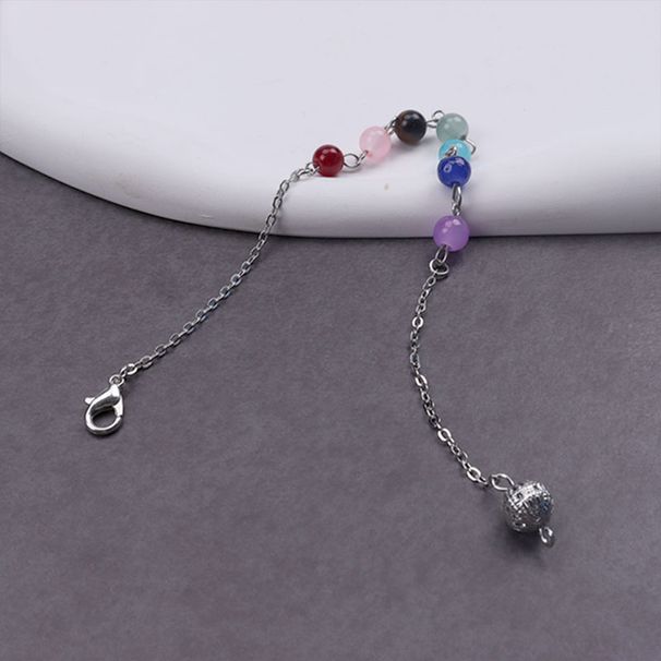 Natural Amethyst Hexagonal Pendant Necklace - Healing Crystal Energy Stone For Yoga & Meditation_voghion.com