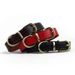 COCA Custom Pin Buckle Puppy Neckband Teddy Bichon Genuine Leather Collar Length 42Cm* Width 2.0Cm_voghion.com