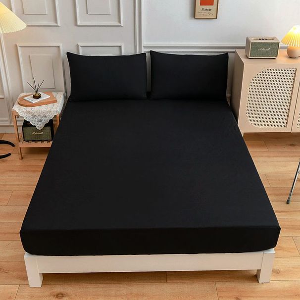 Housse de matelas anti-poussière de couleur unie_voghion.com